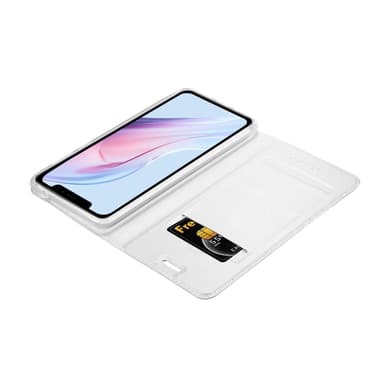 iPhone 13 Suojakuori Lompakkokotelo (Hopea)