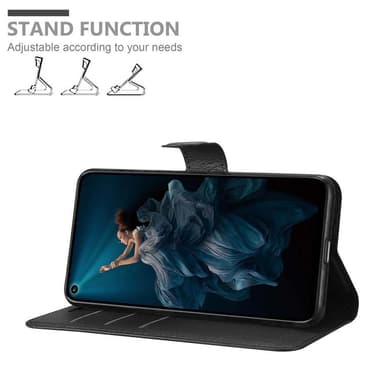 Honor 20 PRO Suojakuori Lompakkokotelo (Musta)