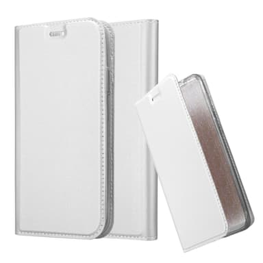 iPhone 13 Suojakuori Lompakkokotelo (Hopea)