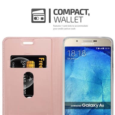 Samsung Galaxy A8 2015 Suojakuori Lompakkokotelo