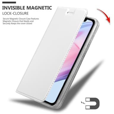 iPhone 13 Suojakuori Lompakkokotelo (Hopea)