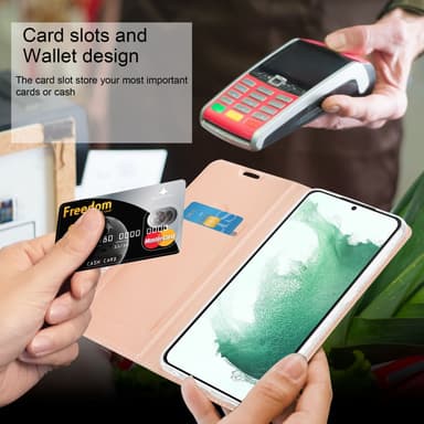 Samsung Galaxy S22 PLUS Suojakuori Lompakkokotelo