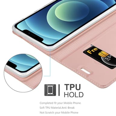 iPhone 12 MINI Suojakuori Lompakkokotelo
