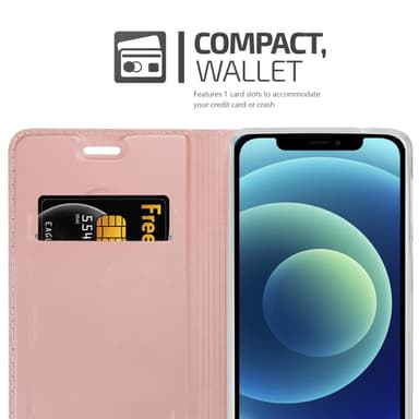 iPhone 12 MINI Suojakuori Lompakkokotelo