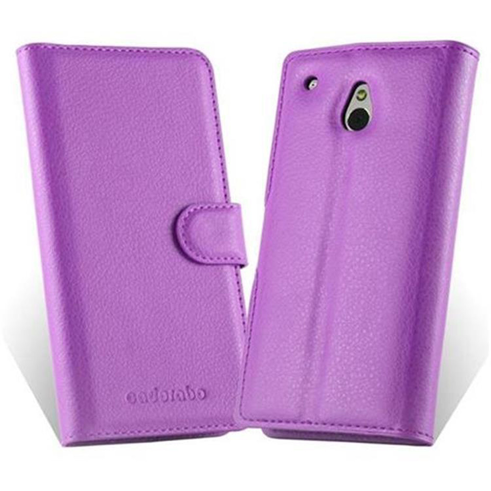 HTC ONE M4 MINI Suojakuori Lompakkokotelo (Violetti)
