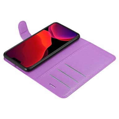iPhone 12 / 12 PRO Suojakuori Lompakkokotelo (Violetti)