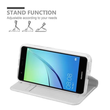 Huawei NOVA Suojakuori Lompakkokotelo (Hopea)