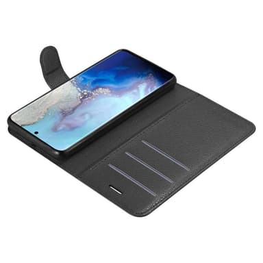 Samsung Galaxy S20 Suojakuori Lompakkokotelo (Musta)