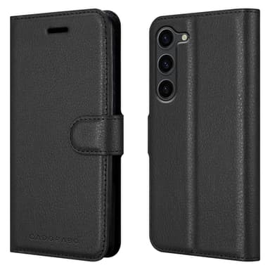 Samsung Galaxy S23 Suojakuori Lompakkokotelo (Musta)