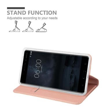 Nokia 6 2017 Suojakuori Lompakkokotelo