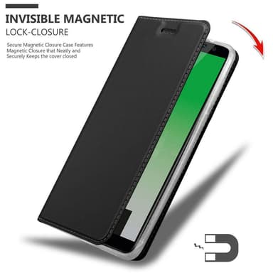 Huawei MATE 10 LITE Suojakuori Lompakkokotelo (Musta)