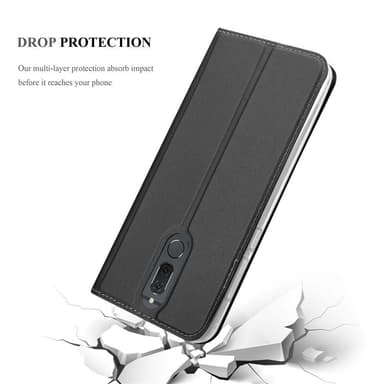 Huawei MATE 10 LITE Suojakuori Lompakkokotelo (Musta)