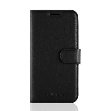 Samsung Galaxy S7 Suojakuori Lompakkokotelo (Musta)