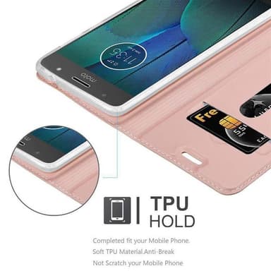 Motorola MOTO G5S Suojakuori Lompakkokotelo