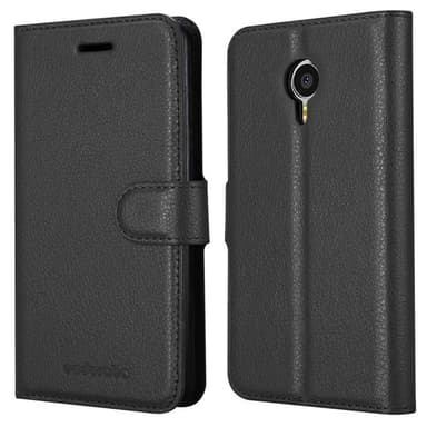 MEIZU MX4 Suojakuori Lompakkokotelo (Musta)
