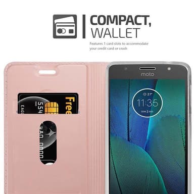Motorola MOTO G5S Suojakuori Lompakkokotelo