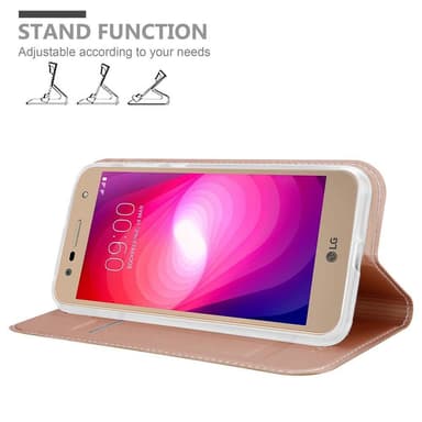 LG X POWER 2 Suojakuori Lompakkokotelo