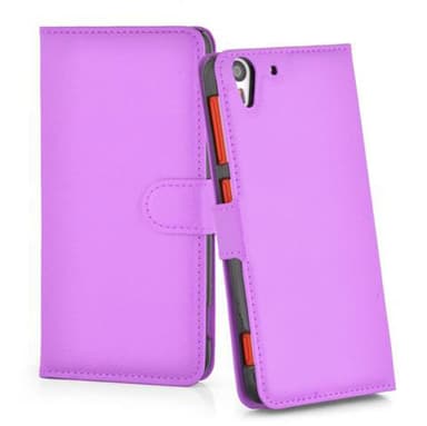 HTC Desire EYE Suojakuori Lompakkokotelo (Violetti)