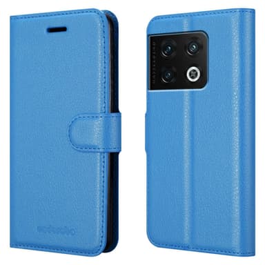 OnePlus 10 PRO 5G Suojakuori Lompakkokotelo (Sininen)