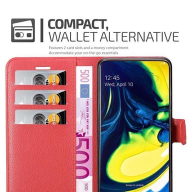 Samsung Galaxy A80 / A90 4G Suojakuori Lompakkokotelo
