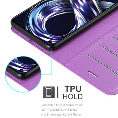 Realme 8i / Narzo 50 4G Suojakuori Lompakkokotelo