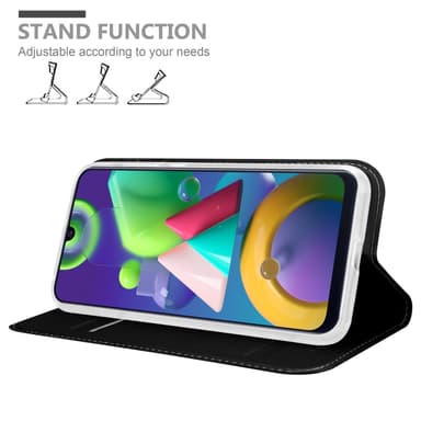 Samsung Galaxy M31 Suojakuori Lompakkokotelo (Musta)