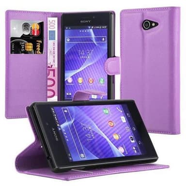 Sony Xperia M2 / M2 AQUA Suojakuori Lompakkokotelo