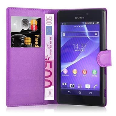 Sony Xperia M2 / M2 AQUA Suojakuori Lompakkokotelo