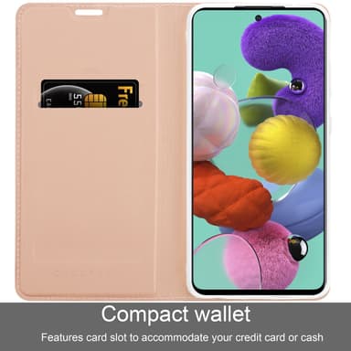 Samsung Galaxy A51 5G Suojakuori Lompakkokotelo