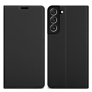 Samsung Galaxy S22 Suojakuori Lompakkokotelo (Musta)