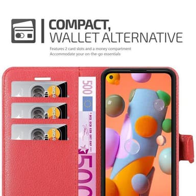Samsung Galaxy A11 / M11 Suojakuori Lompakkokotelo