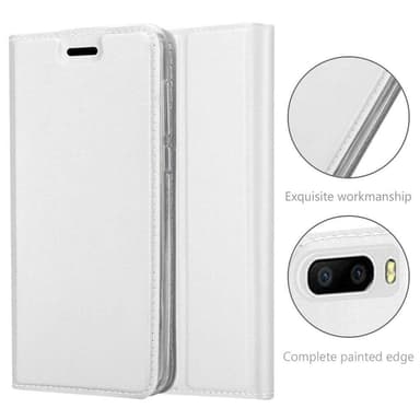 Honor 6 PLUS Suojakuori Lompakkokotelo (Hopea)