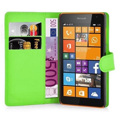 Nokia Lumia 535 Suojakuori Lompakkokotelo Case Cover