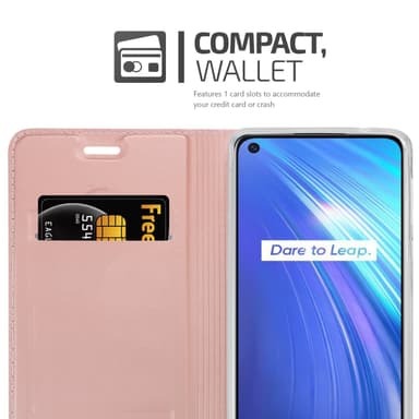 Realme 6 4G / 6s Suojakuori Lompakkokotelo