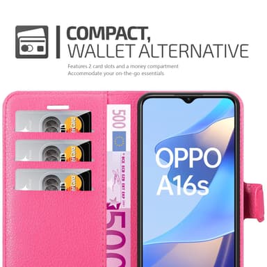Oppo A16s / A54s Suojakuori Lompakkokotelo