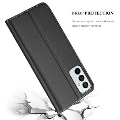 Samsung Galaxy M23 5G Suojakuori Lompakkokotelo (Musta)