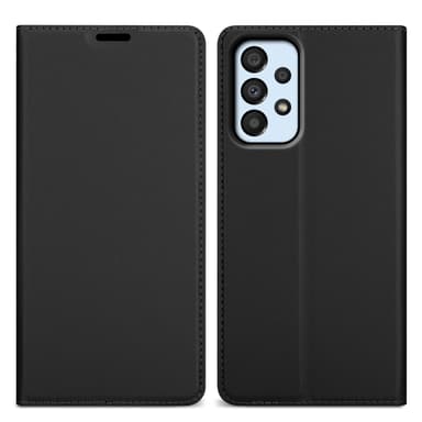 Samsung Galaxy A33 5G Suojakuori Lompakkokotelo (Musta)