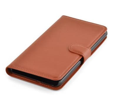 HTC Desire 816 Suojakuori Lompakkokotelo (Ruskea)
