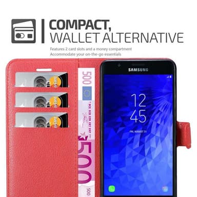 Samsung Galaxy J7 2018 Suojakuori Lompakkokotelo
