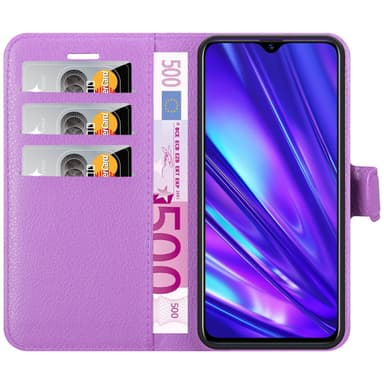 Realme 5 / 5i / 6i / C3 Suojakuori Lompakkokotelo