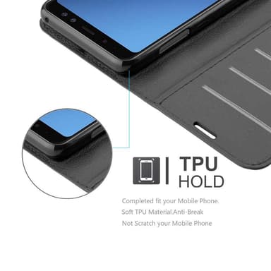 Samsung Galaxy A8 2018 Suojakuori Lompakkokotelo