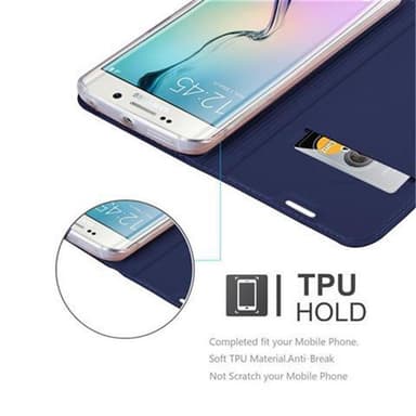 Samsung Galaxy S6 EDGE Suojakuori Lompakkokotelo