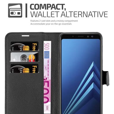 Samsung Galaxy A8 2018 Suojakuori Lompakkokotelo