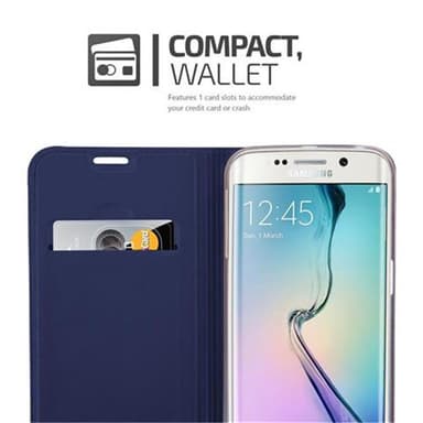 Samsung Galaxy S6 EDGE Suojakuori Lompakkokotelo