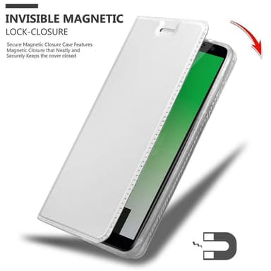 Huawei MATE 10 LITE Suojakuori Lompakkokotelo (Hopea)