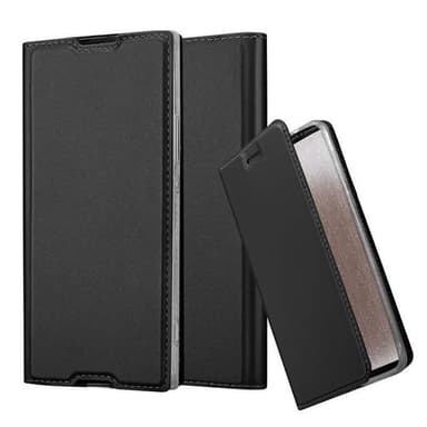 Sony Xperia XA1 Suojakuori Lompakkokotelo (Musta)