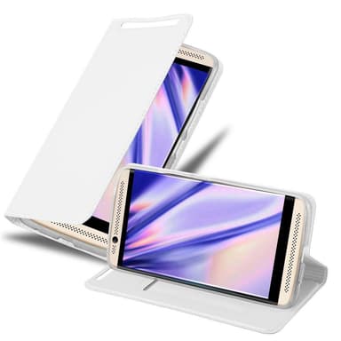 ZTE Axon 7 Suojakuori Lompakkokotelo (Hopea)