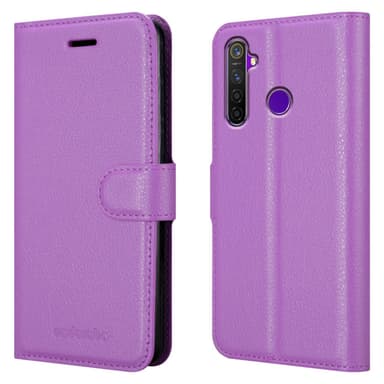 Realme 5 / 5i / 6i / C3 Suojakuori Lompakkokotelo