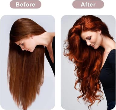 1-setti Satin Heatless Hair Curler yöuneen Vaaleanpunainen