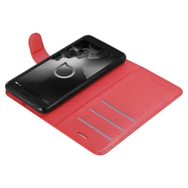 Alcatel 1S 2019 Suojakuori Lompakkokotelo (Punainen)